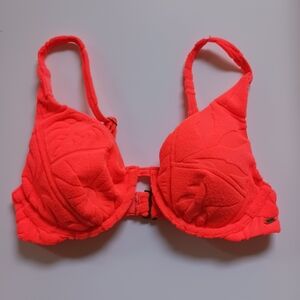 Rip Curl. Women  Red Orange Pink Bikini Top Bra SZ XS NWOT
